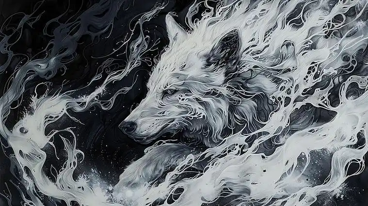 溪月图集画面二：水乡晨光